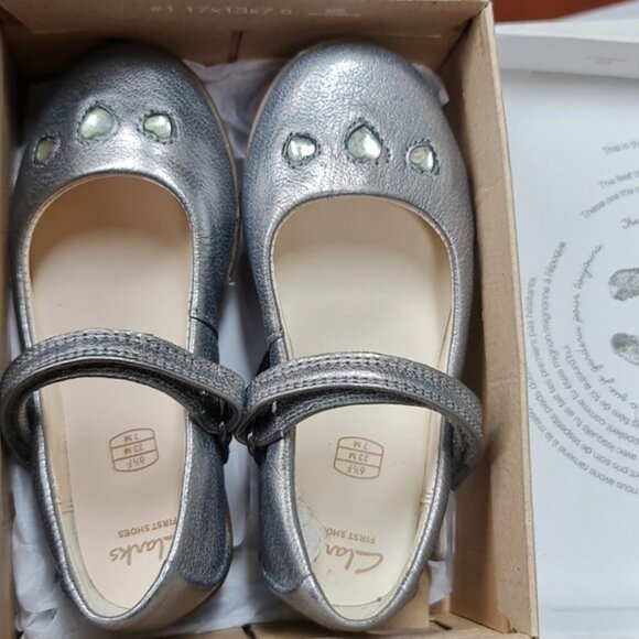 Clarks Kids Baby Dance Pop Flat - Picture 4 of 6